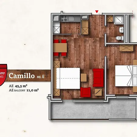 公寓 Camillo Appartments - The Dom Collection 3 Stars